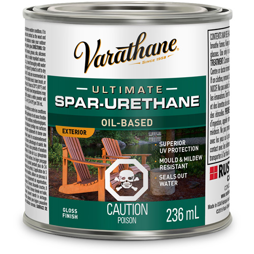 Varathane&reg; Diamond Outdoor Wood Finish, 236 ml, Clear, Gloss OCP Construction Supplies