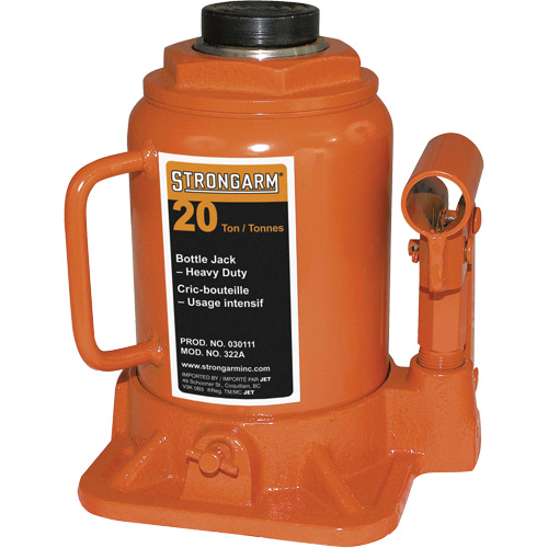 322A Bottle Jack, 20 Ton(s), 14-3/4" Raised Height OCP Construction Supplies