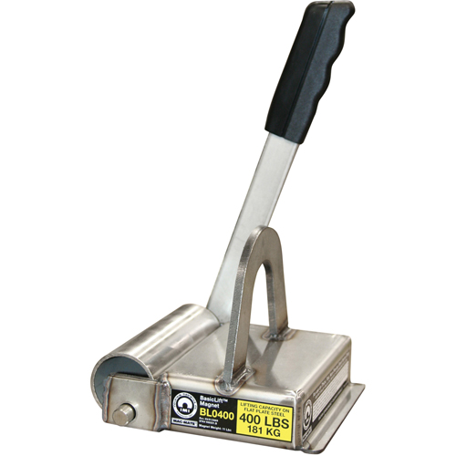 Basiclift Magnets, 400 lbs. (0.2 tons) Holding Cap., 7-1/2" L x 5-5/8" W x 5-1/2" H OCP Construction Supplies