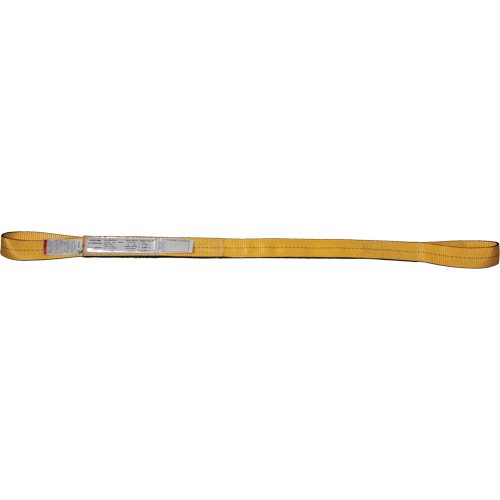 Nylon Slings, Single Ply, Double Eye, Type 3, 3" W x 3' L, 4700 lbs. Vertical Load Limit OCP Construction Supplies
