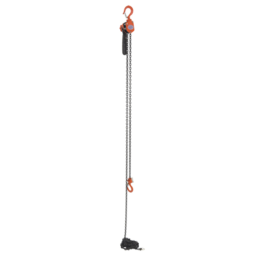 Mini palan &agrave; levier, Lev&eacute;e 15', Cabacit&eacute; 500 lb (0,25 tonne), Chaîne en Acier OCP Construction Supplies
