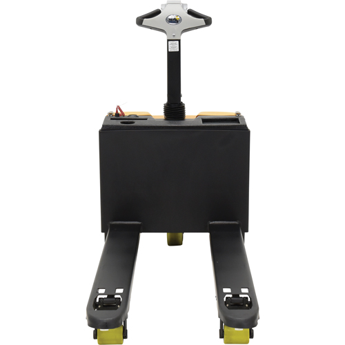 Fully Powered Electric Pallet Truck With  Scale, 3300 lbs. Cap., 48" L x 28.25" W OCP Construction Supplies