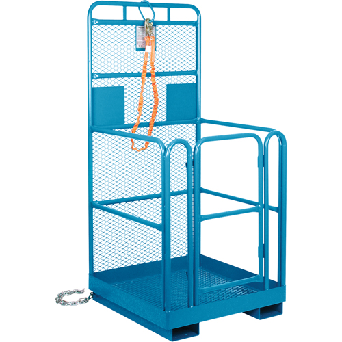 Nacelle &eacute;l&eacute;vatrice pour travail en hauteur, 36" x 36" x 72" h, Capacit&eacute; de 1000 lb, Acier OCP Construction Supplies