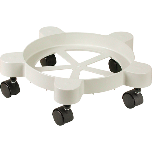 Lil'Dolly Pail Dollies, Plastic, 75 lbs. Capacity, 11" Diameter, Plastic Casters OCP Construction Supplies