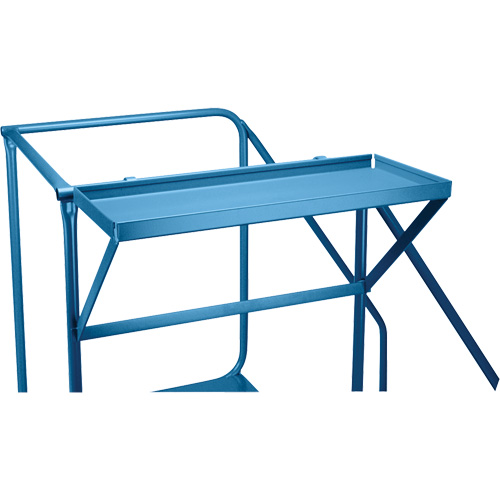 Mechanics/Maintenance Rolling Ladder, Steel, 4 Steps, 38" Platform Height OCP Construction Supplies