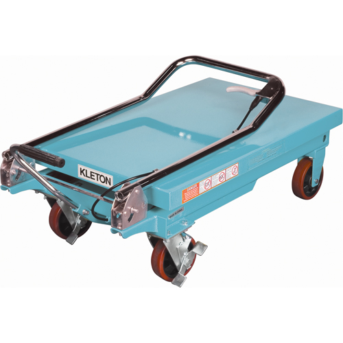 Heavy-Duty Hydraulic Scissor Lift Table, 32" L x 19-3/4" W, Steel, 660 lbs. Capacity OCP Construction Supplies