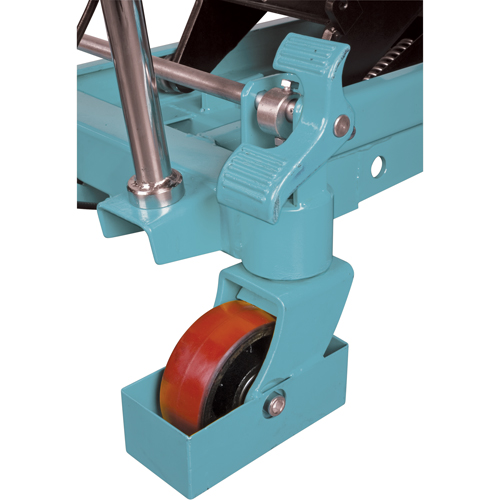 Heavy-Duty Hydraulic Scissor Lift Table, 40" L x 20-1/8" W, Steel, 2200 lbs. Capacity OCP Construction Supplies