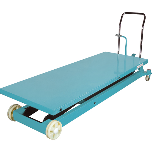 Table &eacute;l&eacute;vatrice robuste &agrave; ciseaux hydraulique, 80-1/8" lo x 29-1/2" la, Acier, Capacit&eacute; 2200 lb OCP Construction Supplies