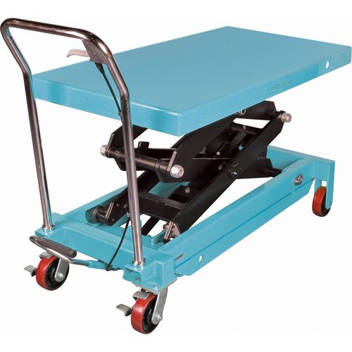 Table &eacute;l&eacute;vatrice robuste &agrave; ciseaux hydraulique, 48" lo x 24" la, Acier, Capacit&eacute; 1545 lb OCP Construction Supplies