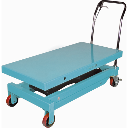 Table &eacute;l&eacute;vatrice robuste &agrave; ciseaux hydraulique, 48" lo x 24" la, Acier, Capacit&eacute; 1545 lb OCP Construction Supplies