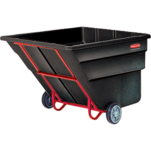 Chariot basculeur en acier, Poly&eacute;thyl&egrave;ne, 2 vg³, Capacit&eacute; de charge de 2300 lb OCP Construction Supplies