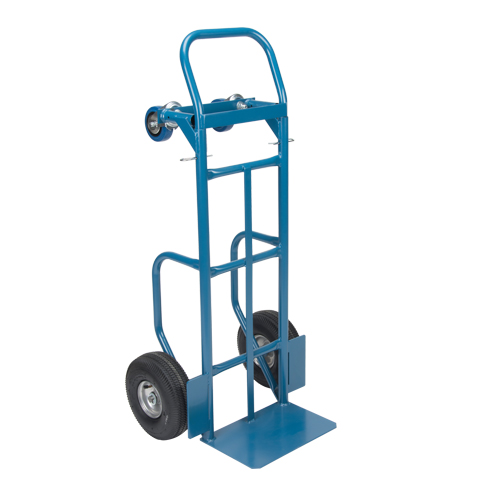 Convertible Deluxe Hand Truck, Steel, 800 lbs. Capacity OCP Construction Supplies