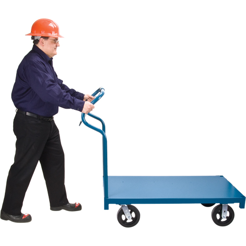 Chariots ergonomiques &agrave; plateforme pour ramassage de commande OCP Construction Supplies