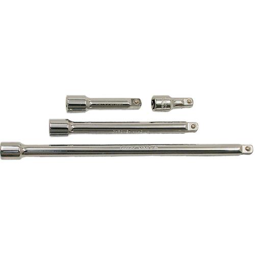 Extension Bar Set, 3/8" Drive, Chrome Finish, 4 Pcs OCP Construction Supplies