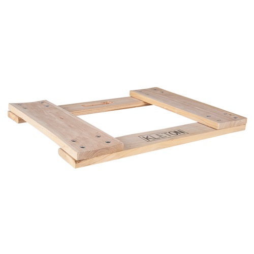 Cadre de socle roulant en bois dur, Roues en Non compris, Capacit&eacute; de 900 lb, 18" la x 24" p x 1,5" h OCP Construction Supplies