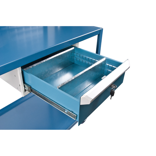 Chariots de service mobiles, 2 Tiers, 24" la x 57" h x 40" p, Capacit&eacute; 1200 lb OCP Construction Supplies
