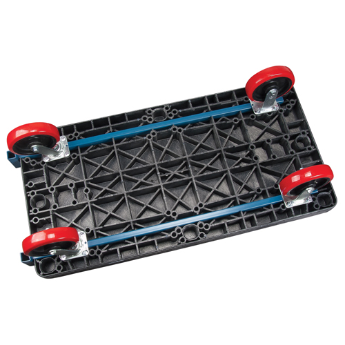 Chariots &agrave; plateforme en plastique, 60" lo x 30" la, 2500 lb cap, Roues Polyur&eacute;thane OCP Construction Supplies