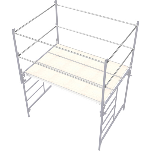 Accessoires pour &eacute;chafaudage - Barre de retenue, Barre de retenue, 2" la x 84" h OCP Construction Supplies