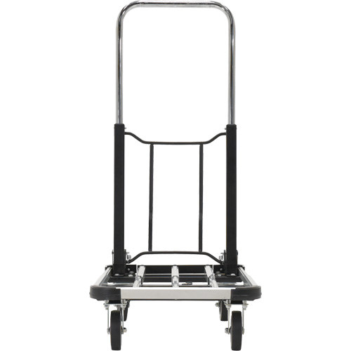Fold-Up Platform Truck, Stainless Steel, 300 lbs., 28" L x 16" W, 33-1/2" High OCP Construction Supplies