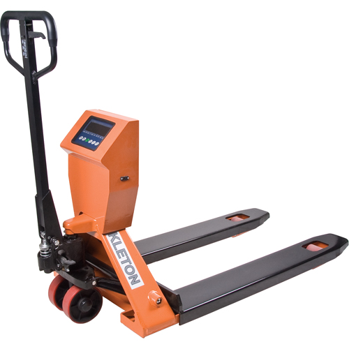 Digital Scale Pallet Trucks, 44.5" L x 27" W, 4400 lbs. Cap. OCP Construction Supplies