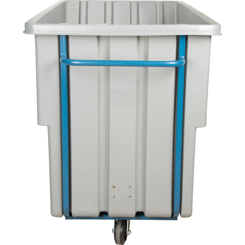 Chariot basculeur en acier, Poly&eacute;thyl&egrave;ne, 1,1 vg³, Capacit&eacute; de charge de 1250 lb OCP Construction Supplies