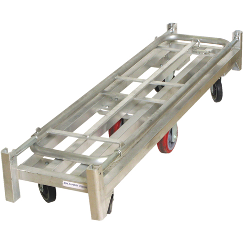 Chariot &agrave; plateforme U-Boat, 59-1/2" lo x 16" la x Capacit&eacute; 1750 lb, Roues en Polyur&eacute;thane OCP Construction Supplies