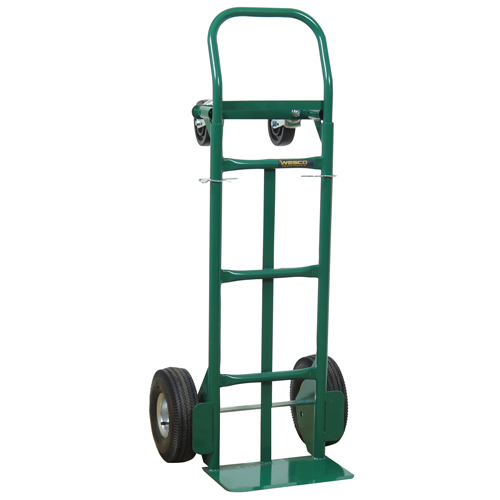 Greenline Economical Convertible Hand Truck - 656-21-PE , Steel, 600 lbs. Capacity OCP Construction Supplies