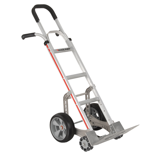 Self-Stabilizing Hand Truck, Combination Handle, Aluminum, 55'' Height, 500 lbs. Capacity OCP Construction Supplies