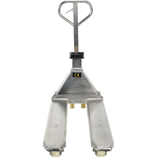 Scale Pallet Truck, 45.69" L x 21.875" W, 5000 lbs. Cap. OCP Construction Supplies