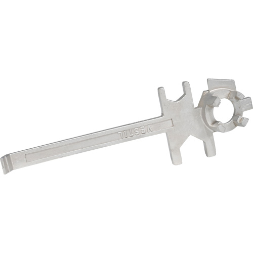 Drum Wrench, 3/4"/2" Opening, 9-1/2" Handle, Stainless Steel OCP Construction Supplies