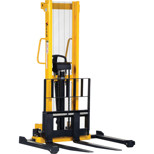 Gerbeur hydraulique manuel, Fonctionnement Pompe manuelle, Capacit&eacute; 2000 lb, Lev&eacute;e max 35" OCP Construction Supplies