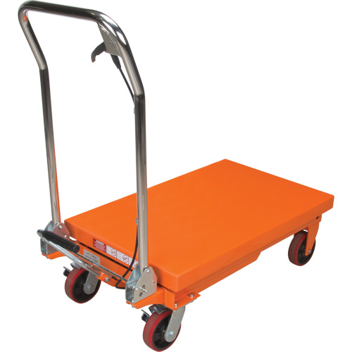 Hydraulic Scissor Lift Table, 32" L x 19-3/4" W, Steel, 660 lbs. Capacity OCP Construction Supplies