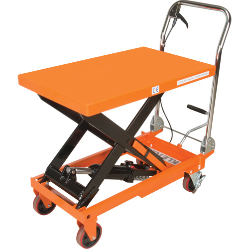 Hydraulic Scissor Lift Table, 32" L x 19-3/4" W, Steel, 1100 lbs. Capacity OCP Construction Supplies