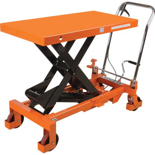 Hydraulic Scissor Lift Table, 40" L x 20 " W, Steel, 2200 lbs. Capacity OCP Construction Supplies
