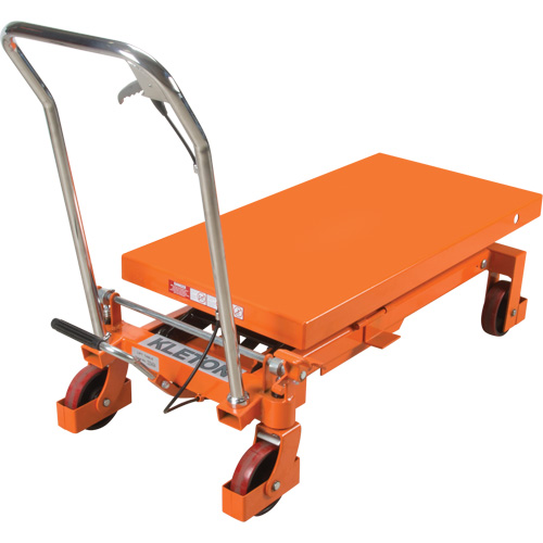 Hydraulic Scissor Lift Table, 40" L x 20 " W, Steel, 2200 lbs. Capacity OCP Construction Supplies