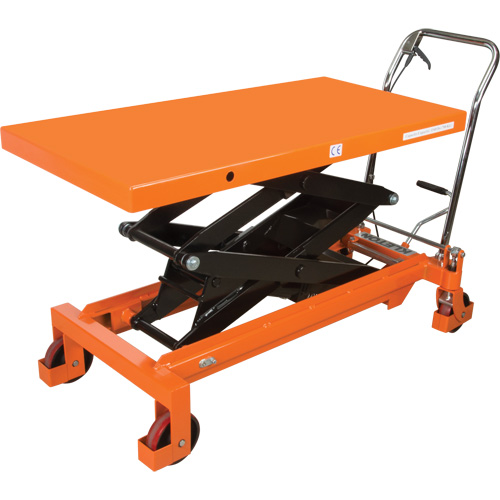 Hydraulic Scissor Lift Table, 48" L x 24" W, Steel, 1540 lbs. Capacity OCP Construction Supplies
