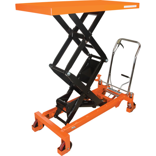 Hydraulic Scissor Lift Table, 48" L x 24" W, Steel, 1540 lbs. Capacity OCP Construction Supplies