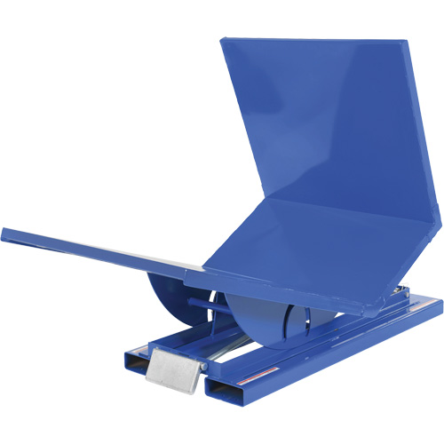 Open Sided Hopper, Steel, 1 cu.yd., Blue OCP Construction Supplies