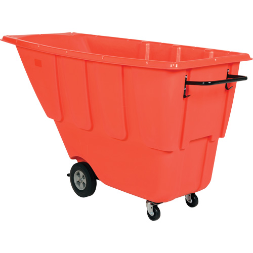 Chariot basculeur, Poly&eacute;thyl&egrave;ne, 0,5 vg³, Capacit&eacute; de charge de 450 lb OCP Construction Supplies