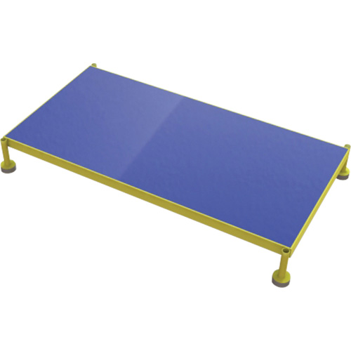 Plateforme de travail en une &eacute;tape &agrave; hauteur r&eacute;glable, 24" la x 48" pr, Capacit&eacute; de 800 lb, Enti&egrave;rement soud&eacute; OCP Construction Supplies