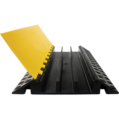 Powerhouse Heavy-Duty Straight Cable Protector, 3 Channels, 36" L x 19.75" W x 3" H OCP Construction Supplies