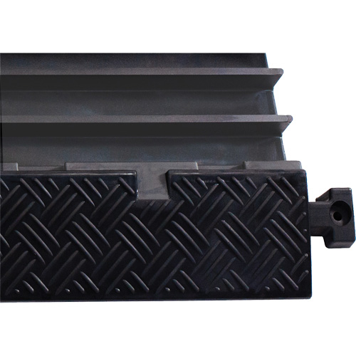 Powerhouse Medium-Duty Straight Cable Protector, 5 Channels, 36" L x 19.63" W x 2.25" H OCP Construction Supplies