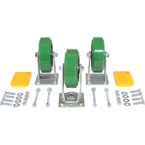 H Series Self-Dumping Hopper Caster Kit OCP Construction Supplies