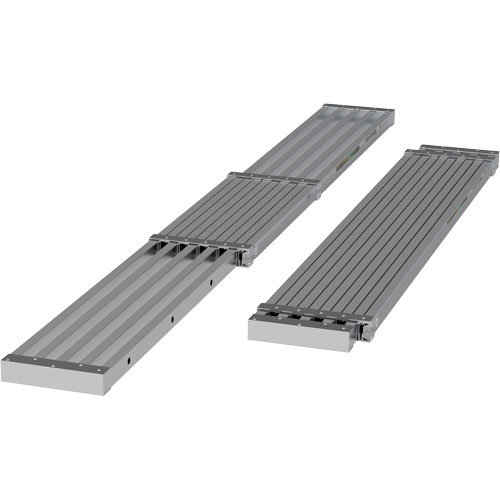 Planche de travail t&eacute;lescopique, 108" la x 12" pr, Capacit&eacute; de 250 lb, D&eacute;mont&eacute; OCP Construction Supplies