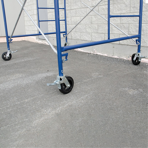 Tour d'&eacute;chafaudage compl&egrave;te avec roulettes, 69-1/2" p x 178" h OCP Construction Supplies