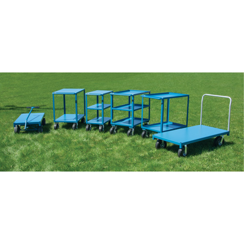 Chariot de ramassage &agrave; plateforme pour l'ext&eacute;rieur, 30" la x 60" la x Capacit&eacute; 1000 lb OCP Construction Supplies