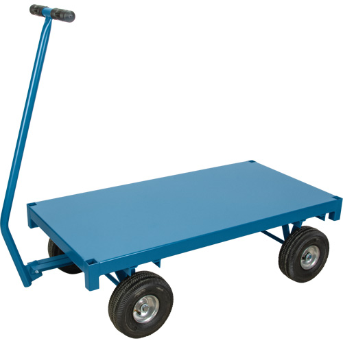 Chariot de ramassage &agrave; plateforme pour l'ext&eacute;rieur, 30" la x 60" la x Capacit&eacute; 1000 lb OCP Construction Supplies