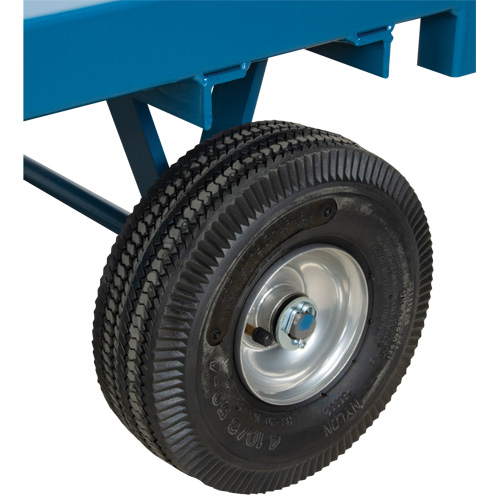 Chariot de ramassage &agrave; plateforme pour l'ext&eacute;rieur, 30" la x 60" la x Capacit&eacute; 1000 lb OCP Construction Supplies