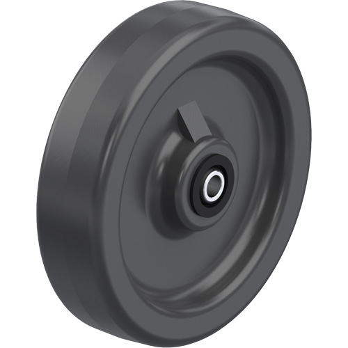 Solid Black Phenolic Wheels OCP Construction Supplies