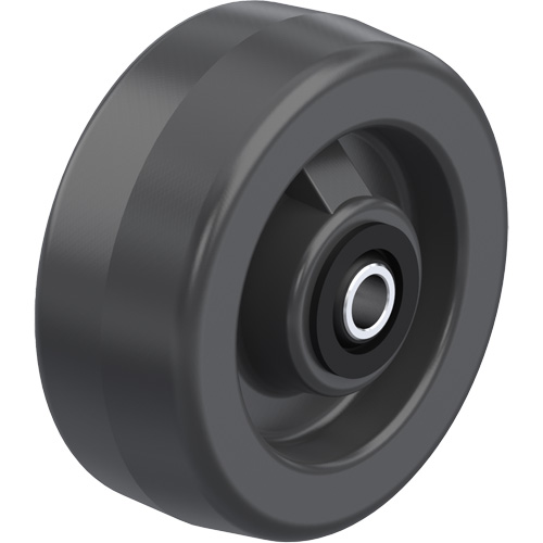 Solid Black Phenolic Wheels OCP Construction Supplies